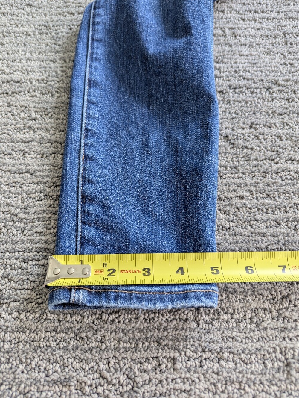 FRAME Le High Skinny Jeans Women 26 Clyde Distressed Medium Wash Denim - Picture 11 of 13